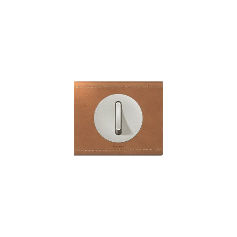 Cuir Camel - Va-Et-Vient Silencieux 6 Ax - LEGRAND Cuir Camel - Va-Et-Vient Silencieux 6 Ax - LEGRAND