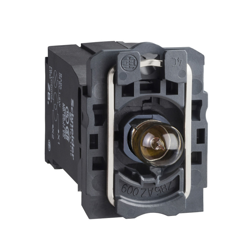 ZB5AW062 - Harmony XB5 - corps bouton poussoir lumineux BA9s - 1O