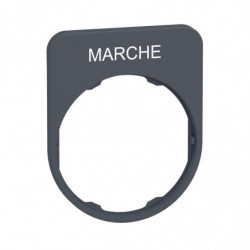 LEGEND PLATE WITH MARCHE...