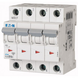 Disjoncteur PLS 4X16A 6kA...