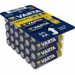 24 piles alcaline LR6-AA...