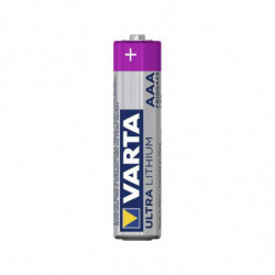 Piles Varta Lithium LR03 AAA (lot de 2)