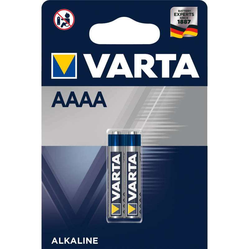 2 Piles AAAA Varta Alcaline 1,5V (4061101402)