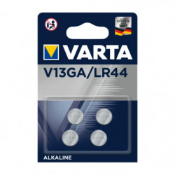 4 piles bouton V13GA - LR44...
