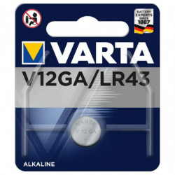 Pile bouton V12GA - LR43 -...