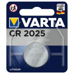 Pile bouton CR2025 Varta...