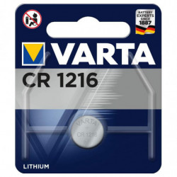 Pile bouton CR1216 Varta...