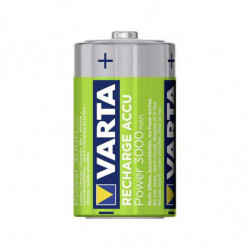 2 Piles Rechargeables D / HR20 3000mAh Varta Accu (56720101402)