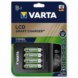 Chargeur Varta LCD Smart...