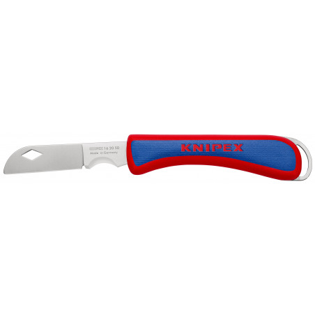 Couteau d'électricien pliant - 120mm - Durable et robuste - Poignée ergonomique (162050SB)