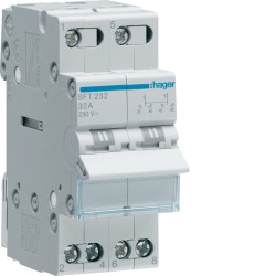 Inverseur modulaire 2 pôles...