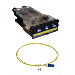 Cassette LCS fibre optique...