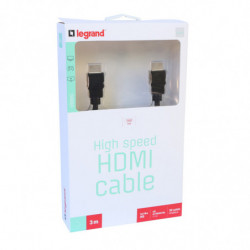 Cordon 3m hdmi high speed...