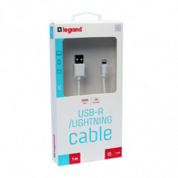 Cordon 1m usb a male vers...