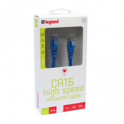 Cordon ethernet 2m cat. 6...