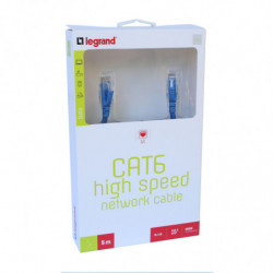 Cordon ethernet 5m cat. 6...