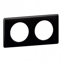 Plaque 2P noire (098827)