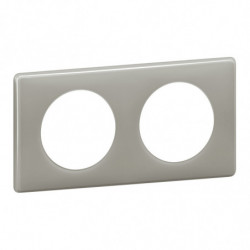 Plaque 2p gris perle (098869)