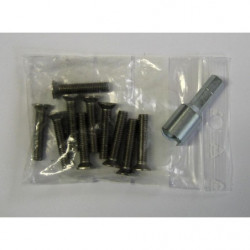 10 Vis M5/25 + 1 Embout...