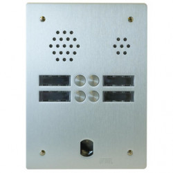 Plaque Audio Alu 2R 4Bp...