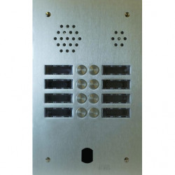 Plaque Audio Alu 2R 8Bp...