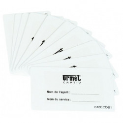 Lot De 10 Cartes Agents...