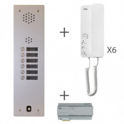 Kit Audio 1R 6Bp 2 Voice...