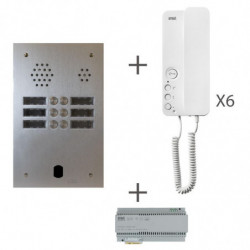 Kit Audio 2R 6Bp 2 Voice...
