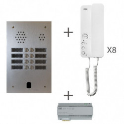 Kit Audio 2R 8Bp 2 Voice...