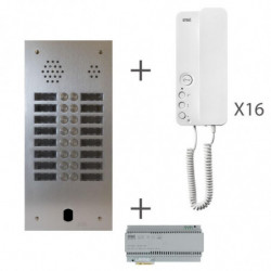 Kit Audio 2R 16Bp 2 Voice...