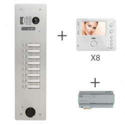 Kit Video Alu 1R 8 Bp 2...