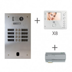 Kit Video Alu 2R 8 Bp 2...
