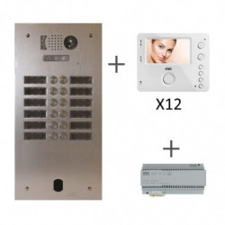 Kit Video Alu 2R 12 Bp 2...