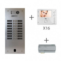 Kit Video Alu 2R 16 Bp 2...