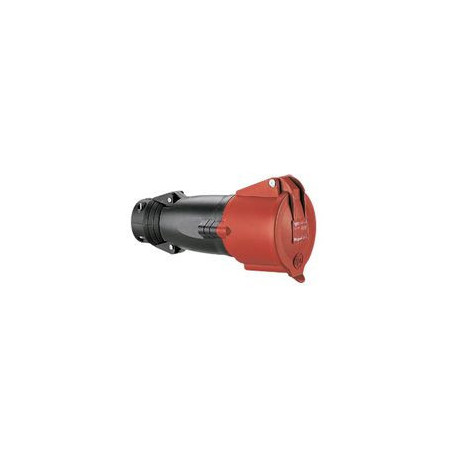 Prise mobile Hypra IP44 32A 380V~ à 415V~ 3P+N+T plastique (052984)