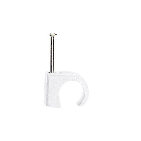 Blanc Souples pour Câble Ø7mm-10mm Legrand Legrand 098331 Cavaliers Multifix 