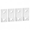 Prolongateur- lot de 4 - pour NS 100 à 250 