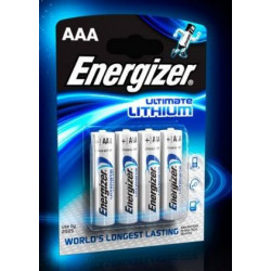 Piles Energizer Lithium LR03 AAA