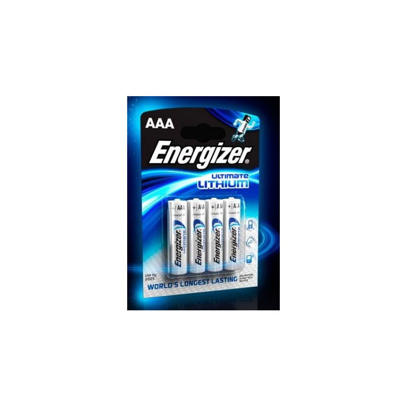 Piles Energizer Lithium LR03 AAA