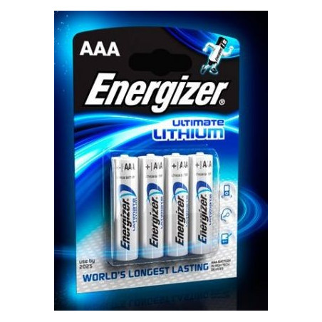 Piles Energizer Lithium LR03 AAA