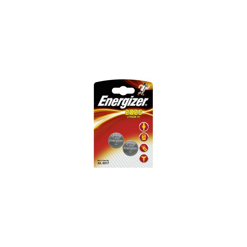 Piles lithium bouton CR2025 Energizer®