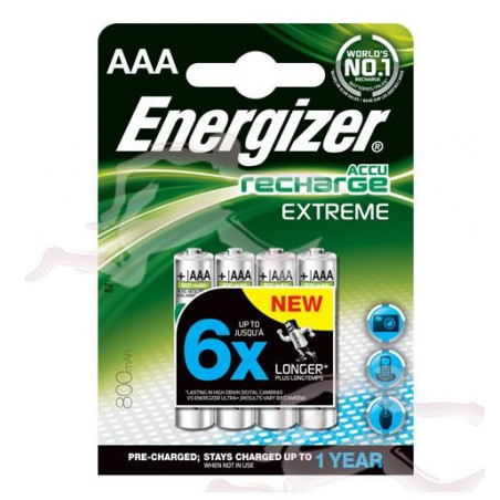 Piles Energizer LR03 AAA Rechargeable Piles Energizer LR03 AAA Rechargeable