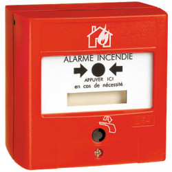 Déclencheur manuel rouge...