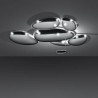 Plafonnier Skydro LED - Chrome Poli
