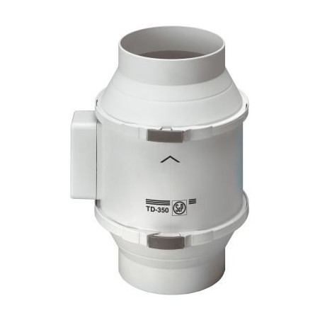 Extracteur TD-350/125 pour conduit diamètre 125 Extracteur TD-350/125 pour conduit diamètre 125