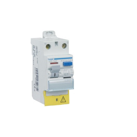 Inter. diff. 2P 63A 30mA AC borne déc. Inter. diff. 2P 63A 30mA AC borne déc.