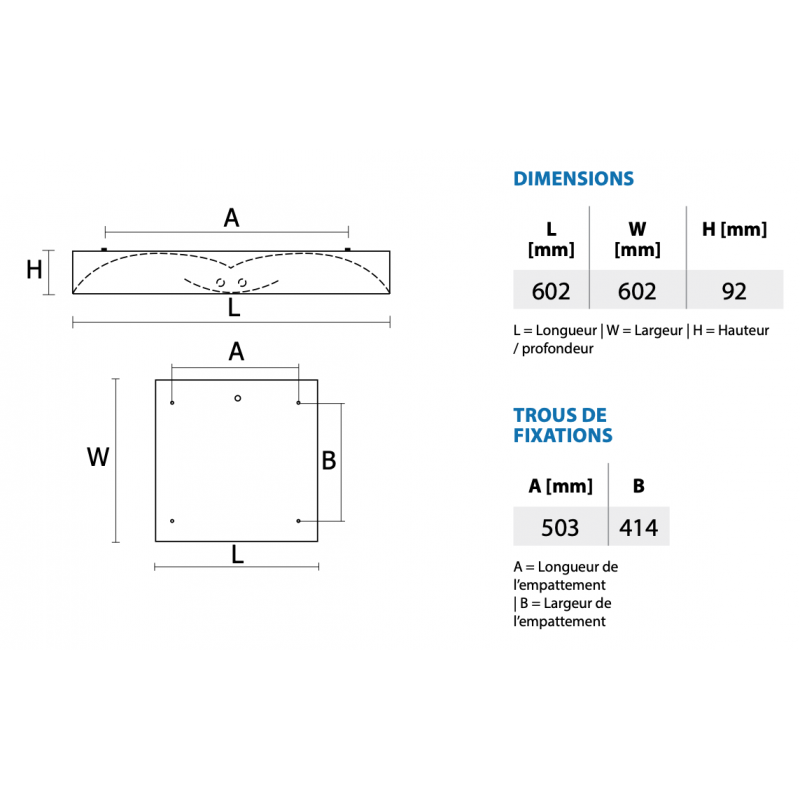 Ballast électronique 2x55W Pour Starlite - 110W/220V