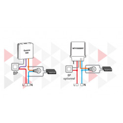 Yokis - MTR500E -Télérupteur Encastre 500W