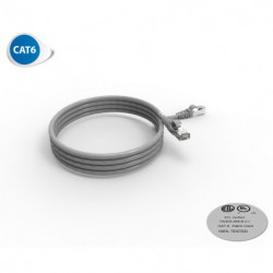 Cordon RJ45 CAT 6 surmoulé...