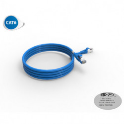 Cordon RJ45 CAT 6 surmoulé...